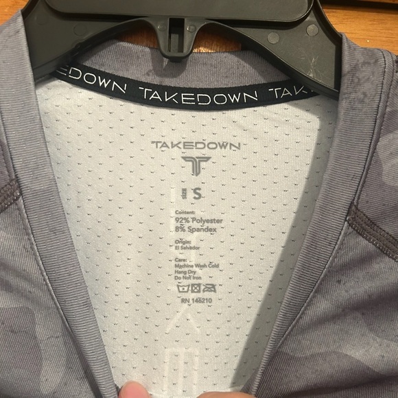 PFL Urban Camo Grey Raglan Active Athletic Top- Concrete NWOT Sz S - Picture 7 of 9